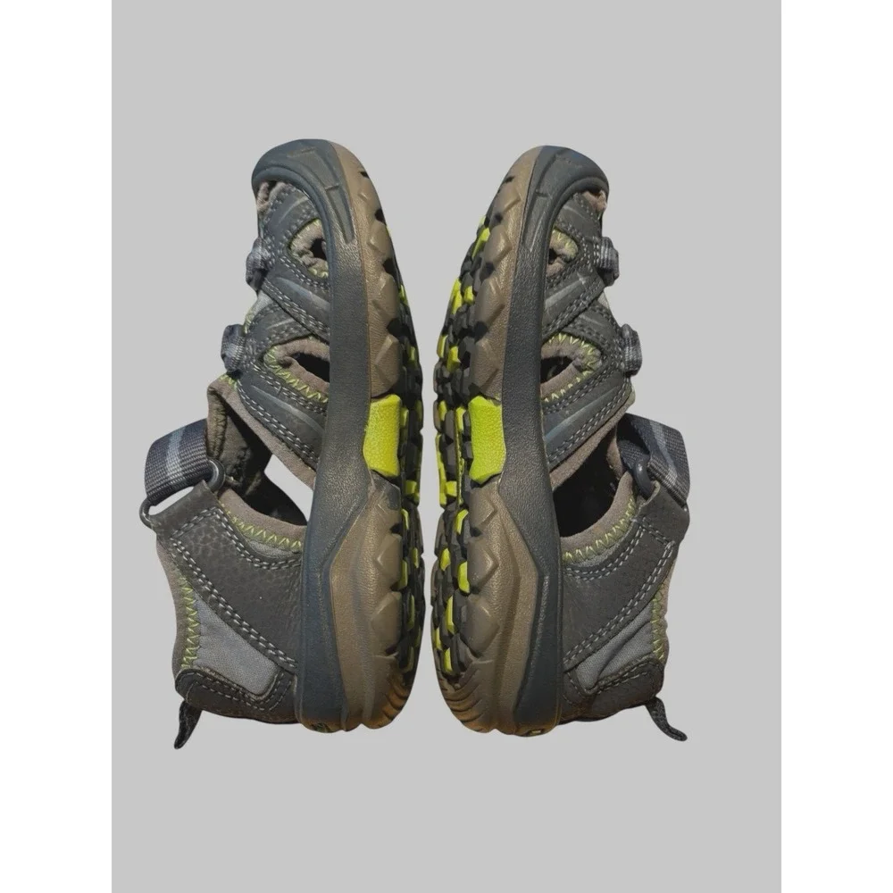 Merrell Hydro Hiker Kids Blue Size 11 Waterproof Shoe Sandals Outdoor Blue Green